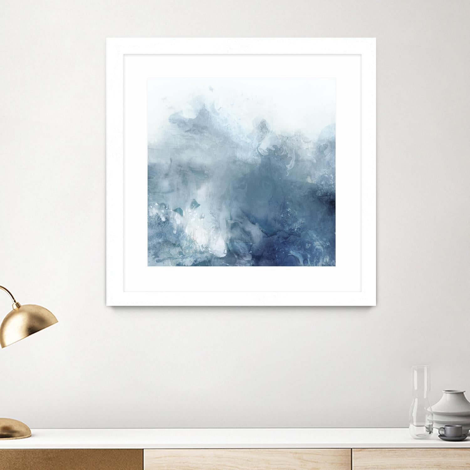 Watercolor Stain I by PI Studio on GIANT ART - white abstract