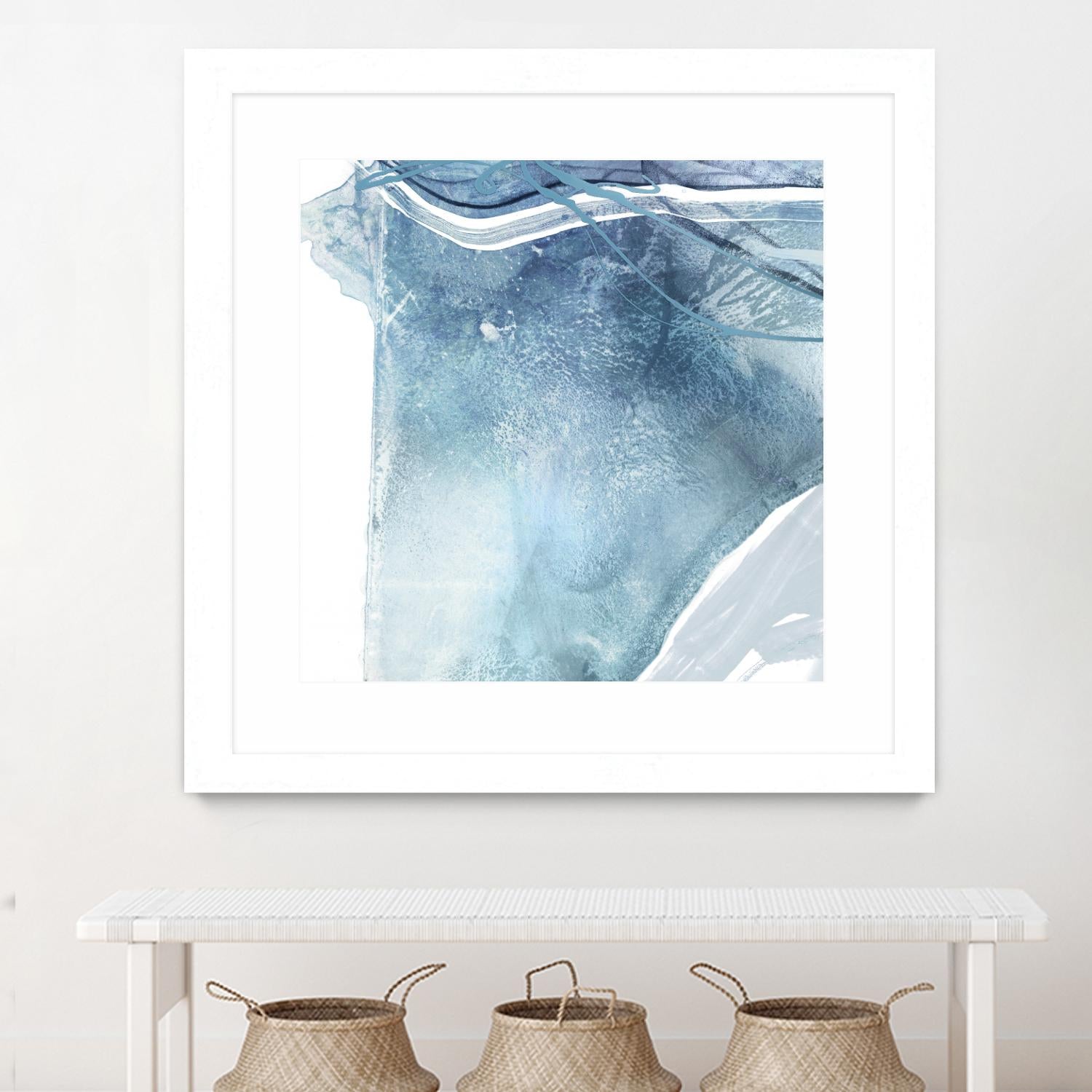 Water Pocket II by PI Studio on GIANT ART - white abstract