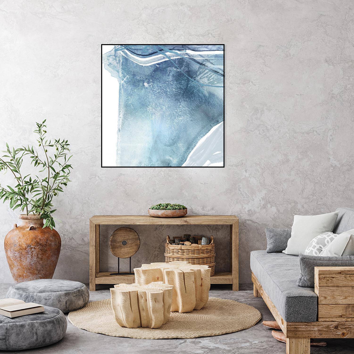 Water Pocket II by PI Studio on GIANT ART - white abstract