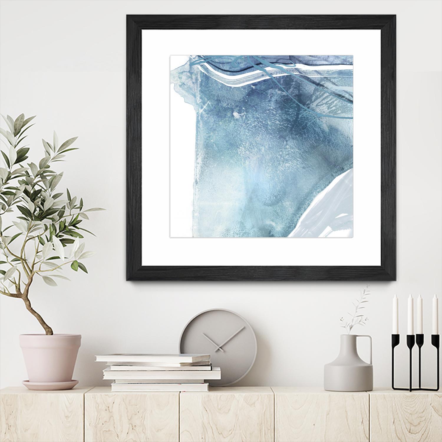 Water Pocket II by PI Studio on GIANT ART - white abstract