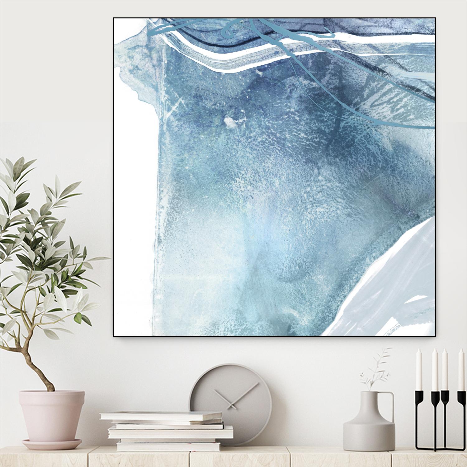 Water Pocket II by PI Studio on GIANT ART - white abstract