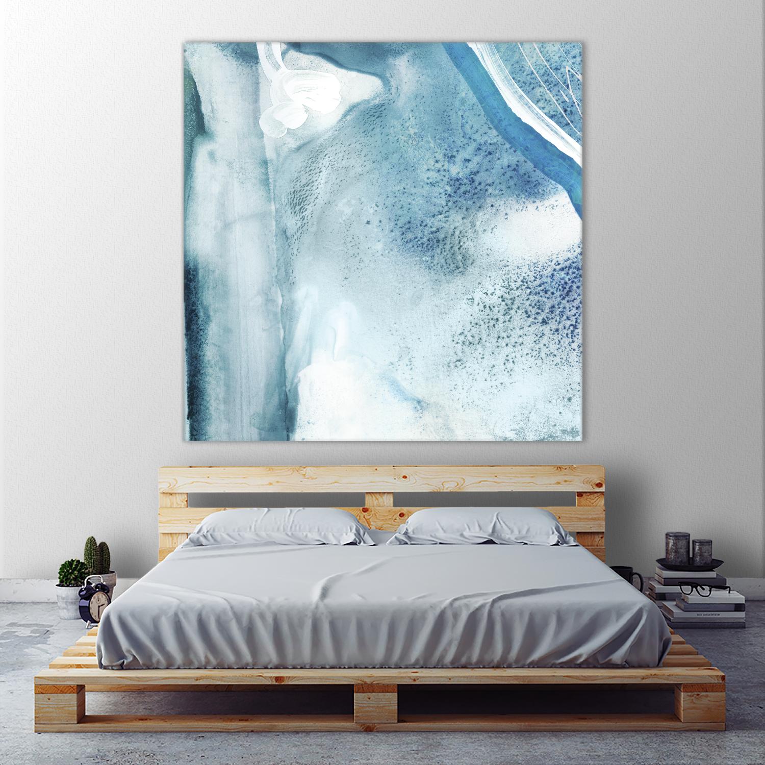 Water Pocket IV by PI Studio on GIANT ART - white abstract