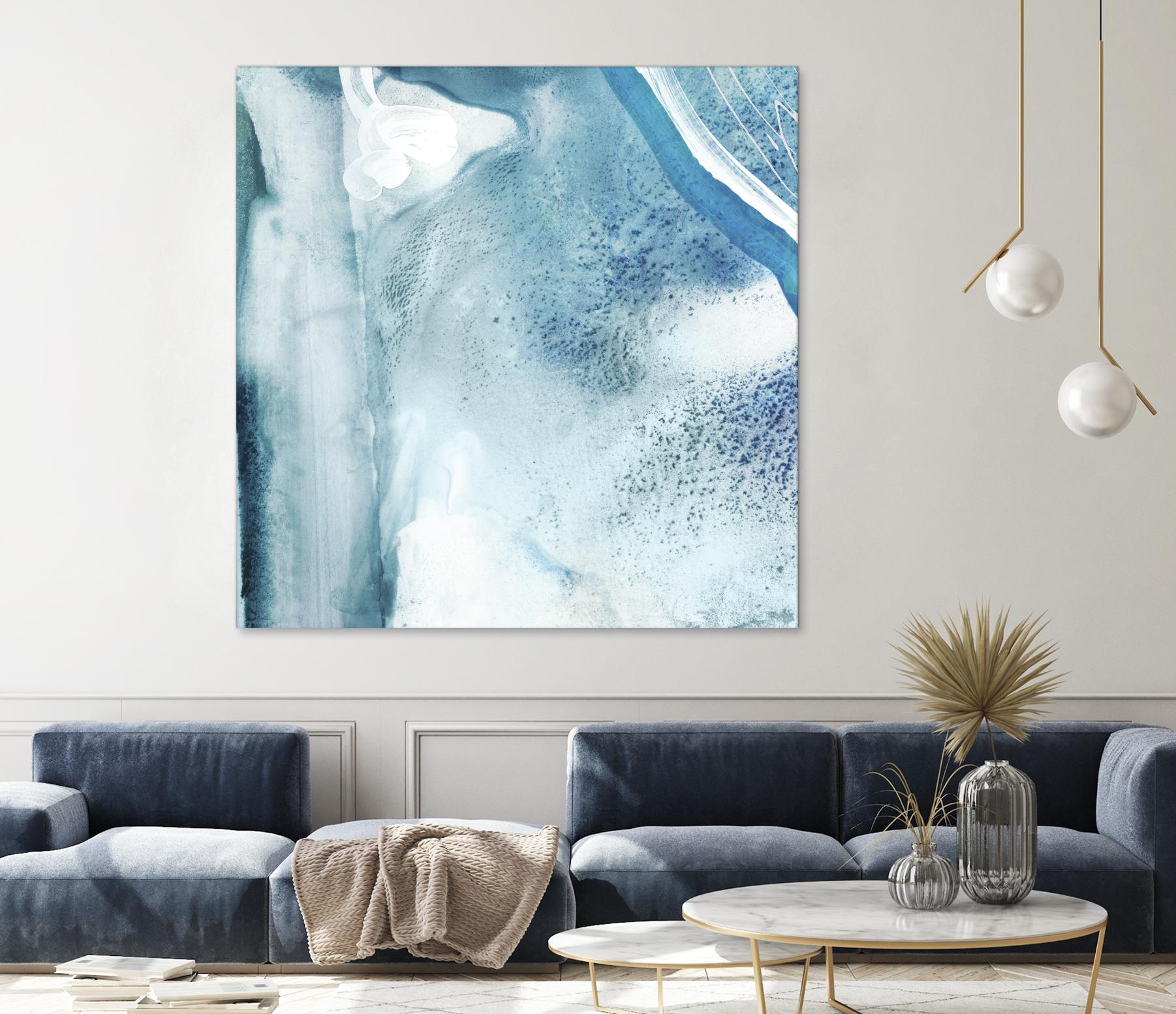 Water Pocket IV by PI Studio on GIANT ART - white abstract