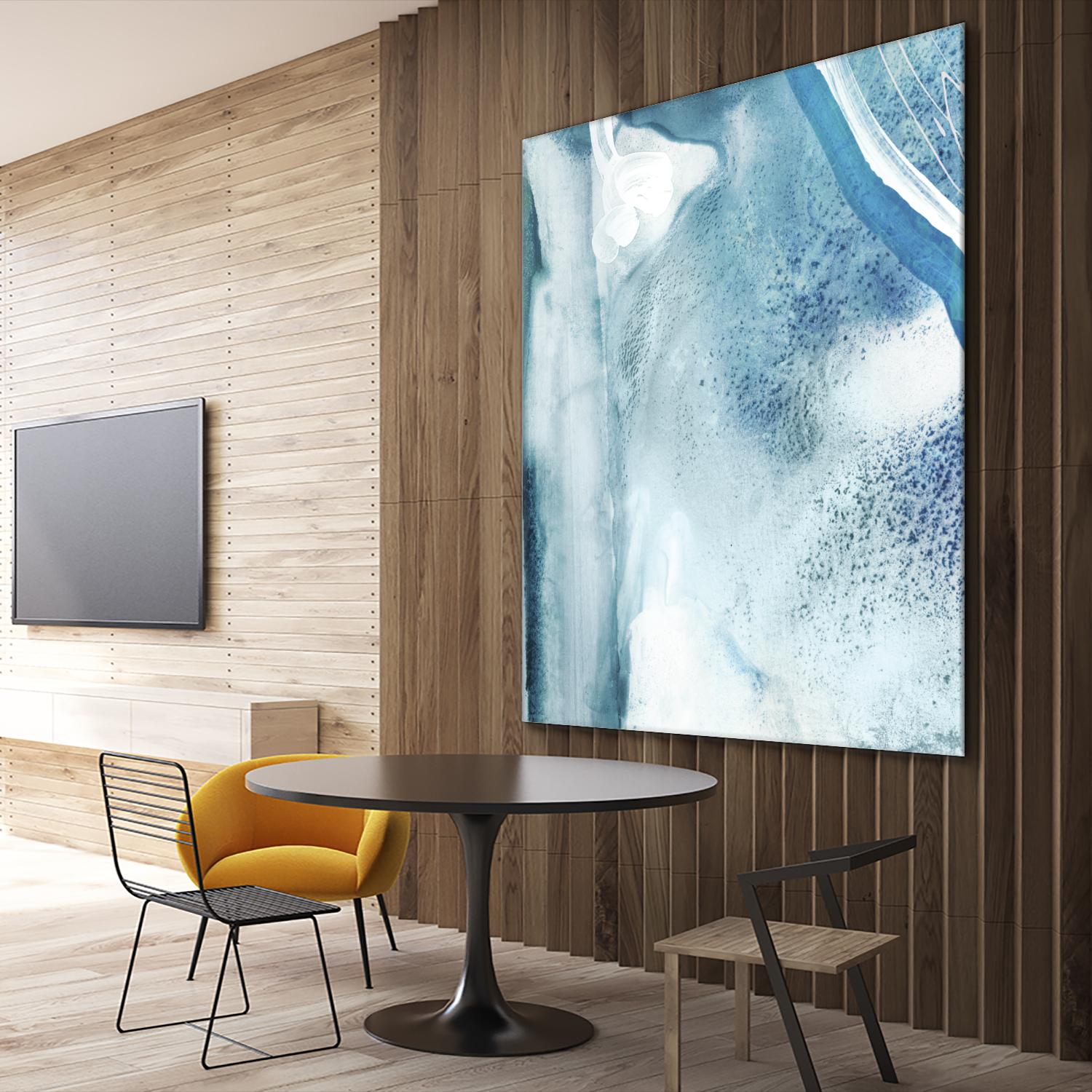 Water Pocket IV by PI Studio on GIANT ART - white abstract