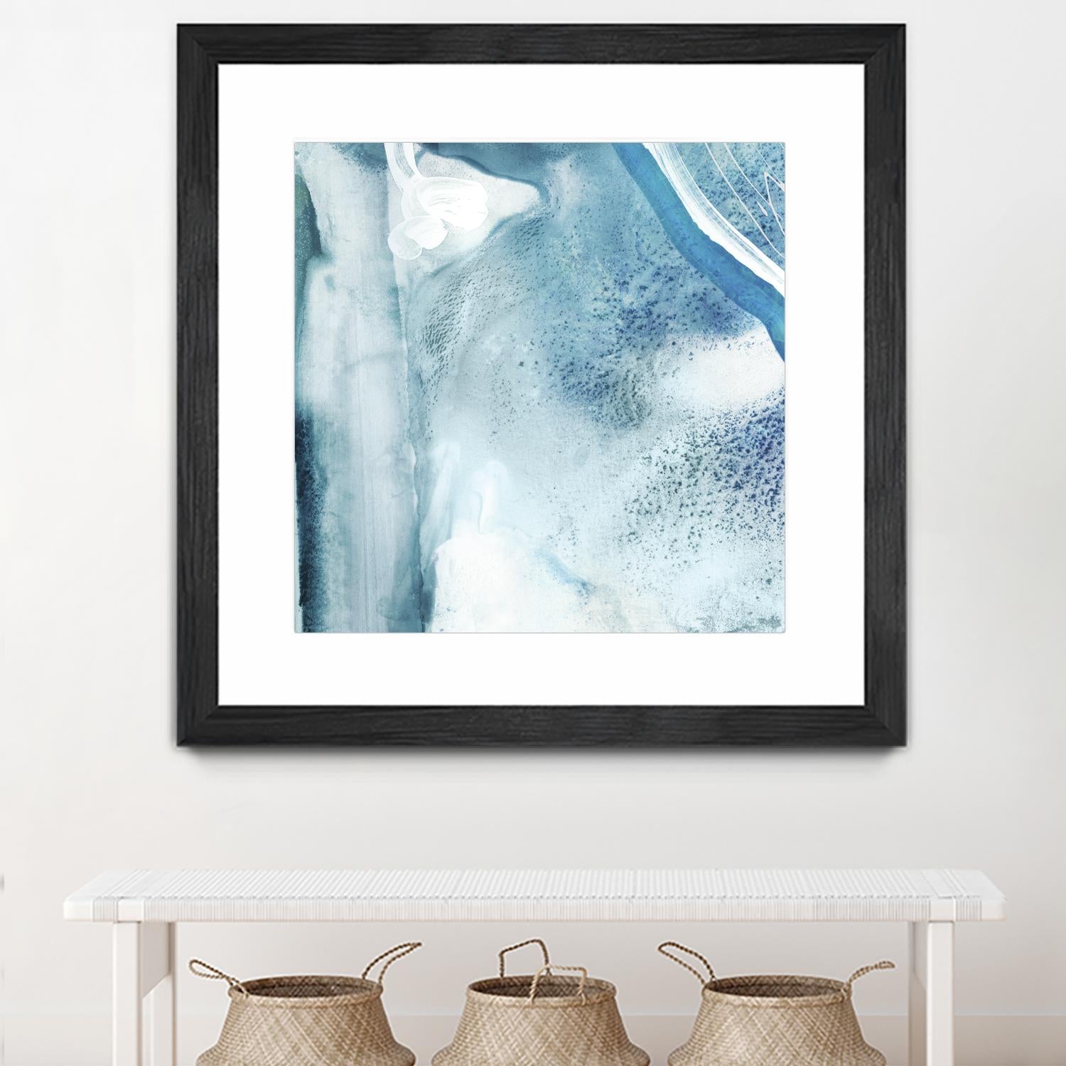 Water Pocket IV by PI Studio on GIANT ART - white abstract