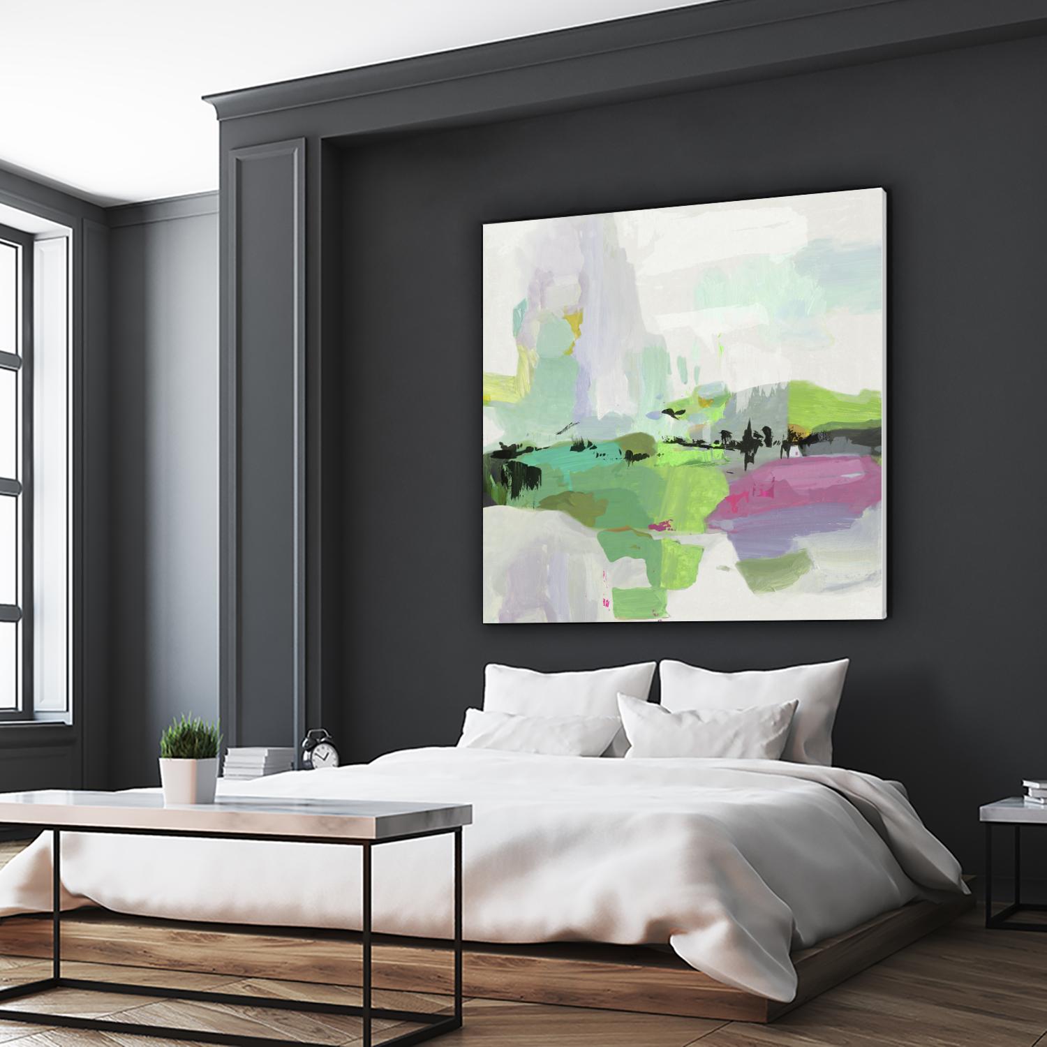 Abby Road by PI Studio on GIANT ART - green abstract