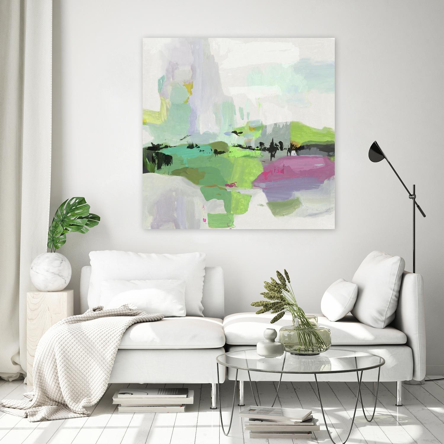 Abby Road by PI Studio on GIANT ART - green abstract