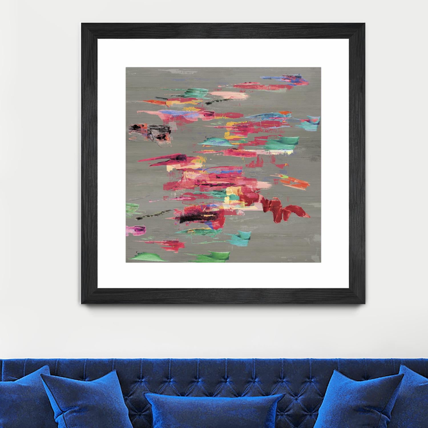 Pink pink by PI Studio on GIANT ART - red abstract