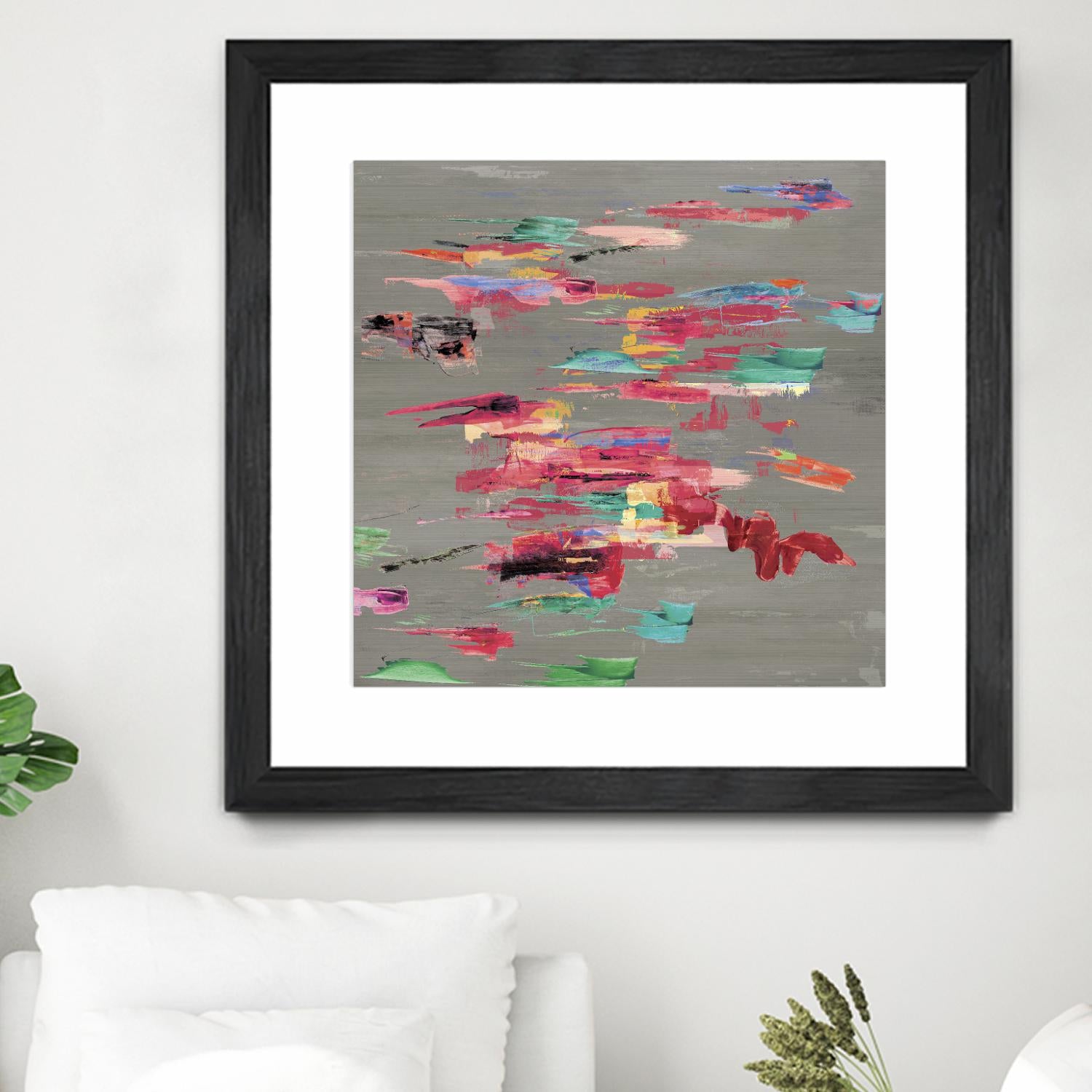 Pink pink by PI Studio on GIANT ART - red abstract
