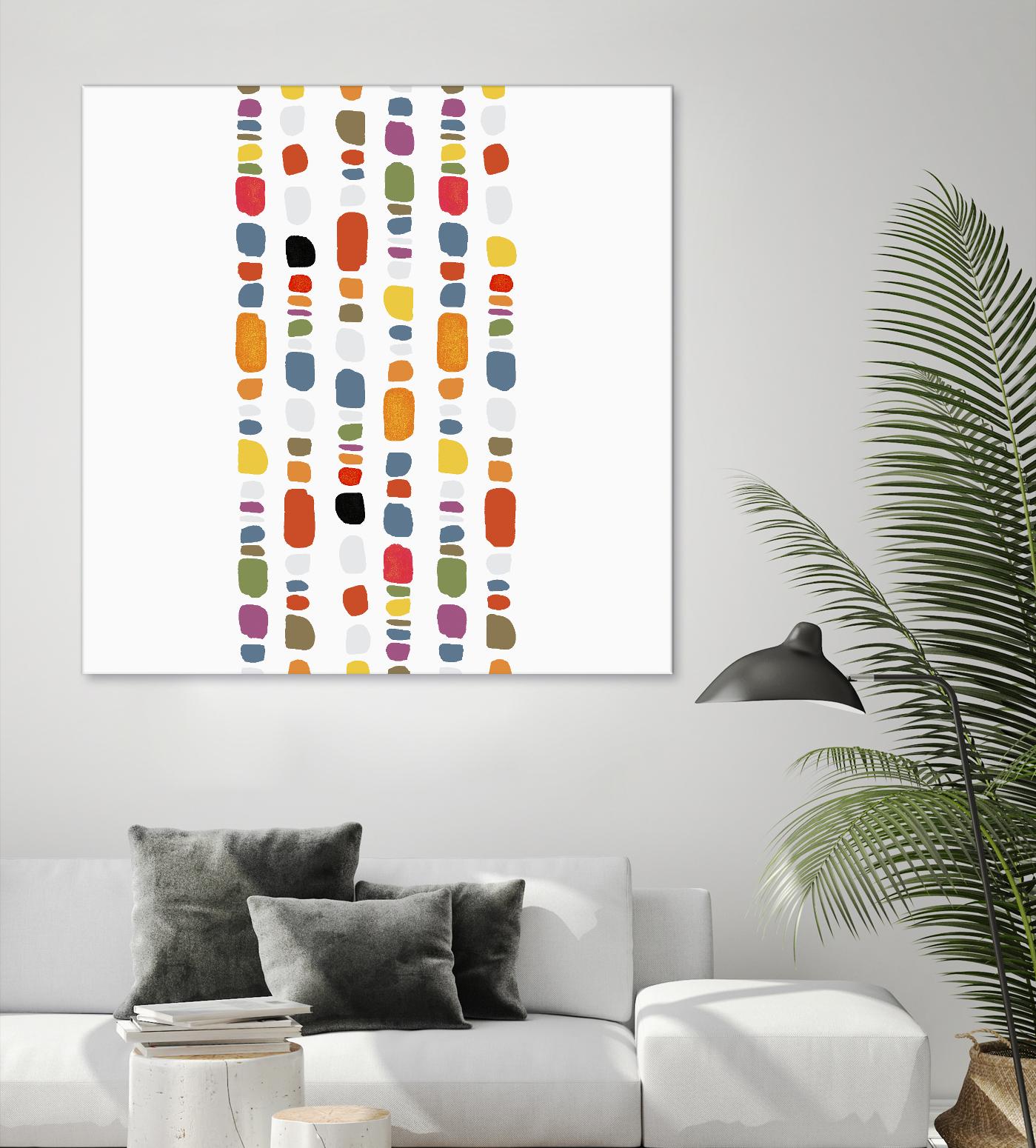 Pebble I by PI Studio on GIANT ART - orange abstract
