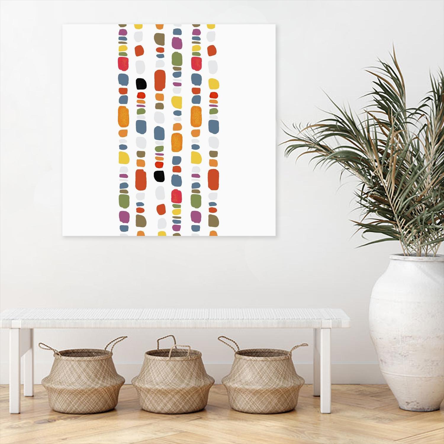 Pebble I by PI Studio on GIANT ART - orange abstract
