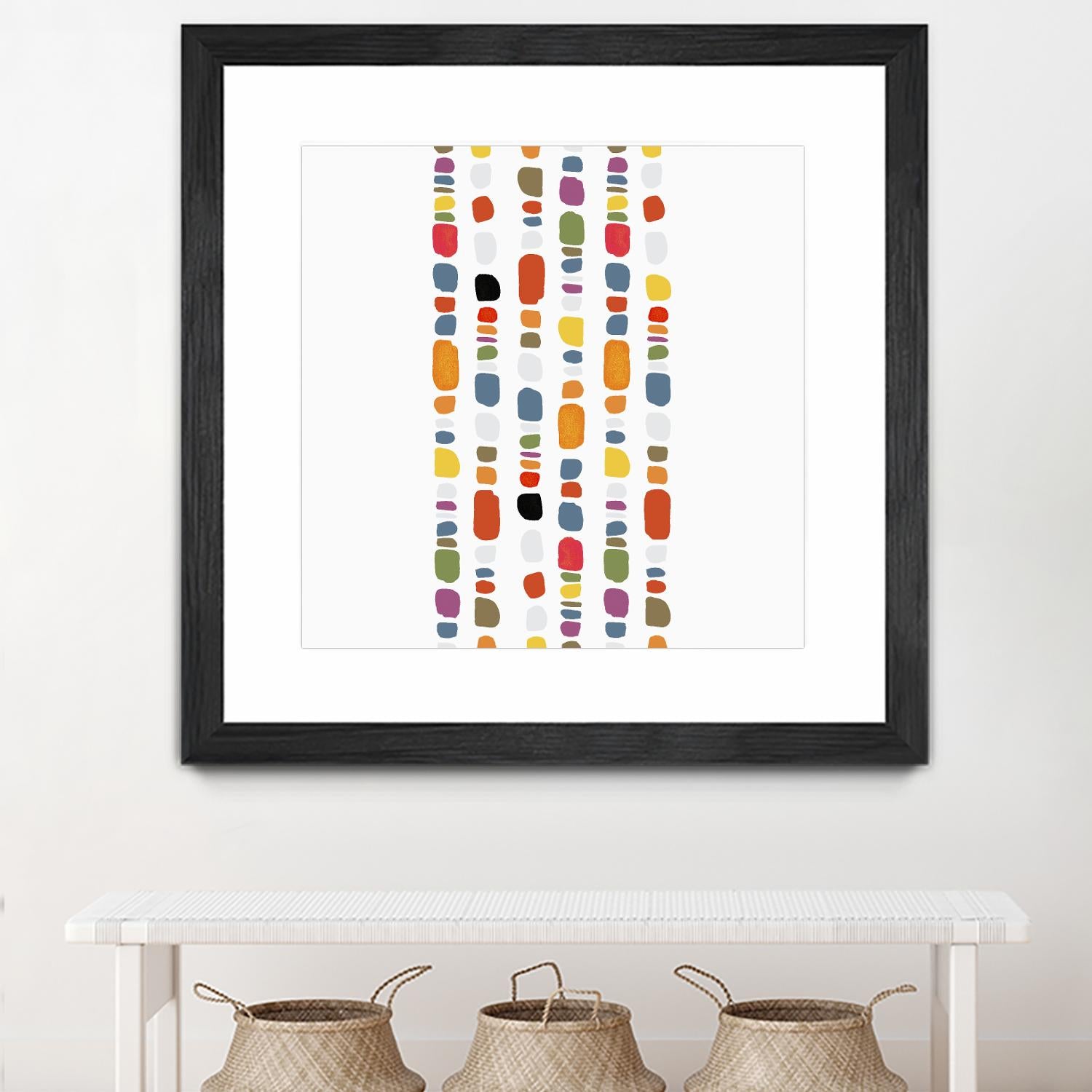 Pebble I by PI Studio on GIANT ART - orange abstract