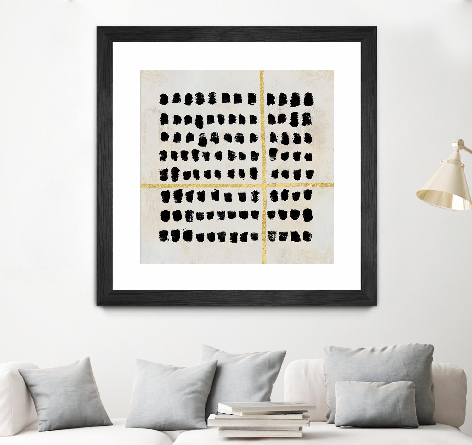 Time by PI Studio on GIANT ART - black abstract