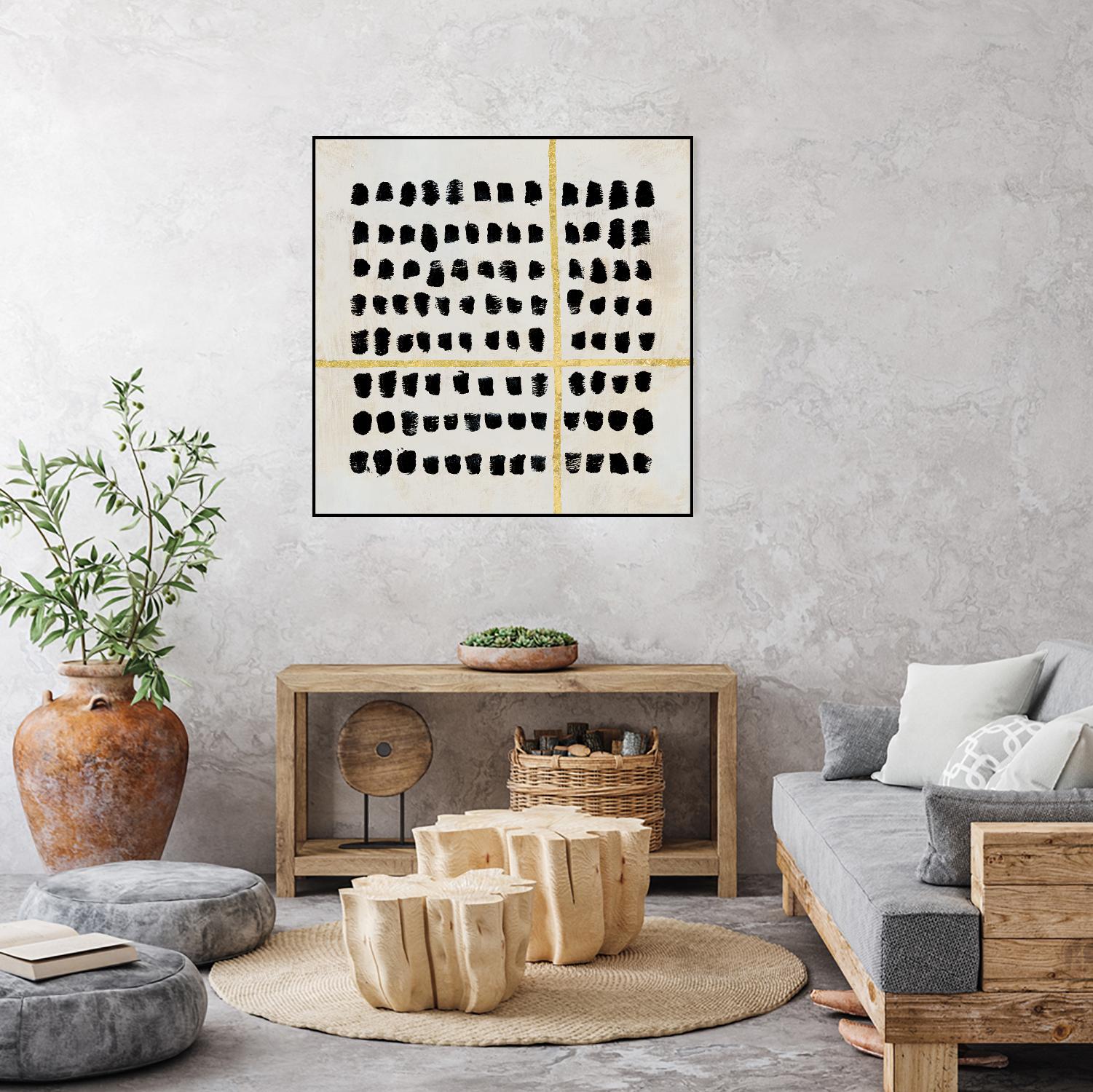 Time by PI Studio on GIANT ART - black abstract