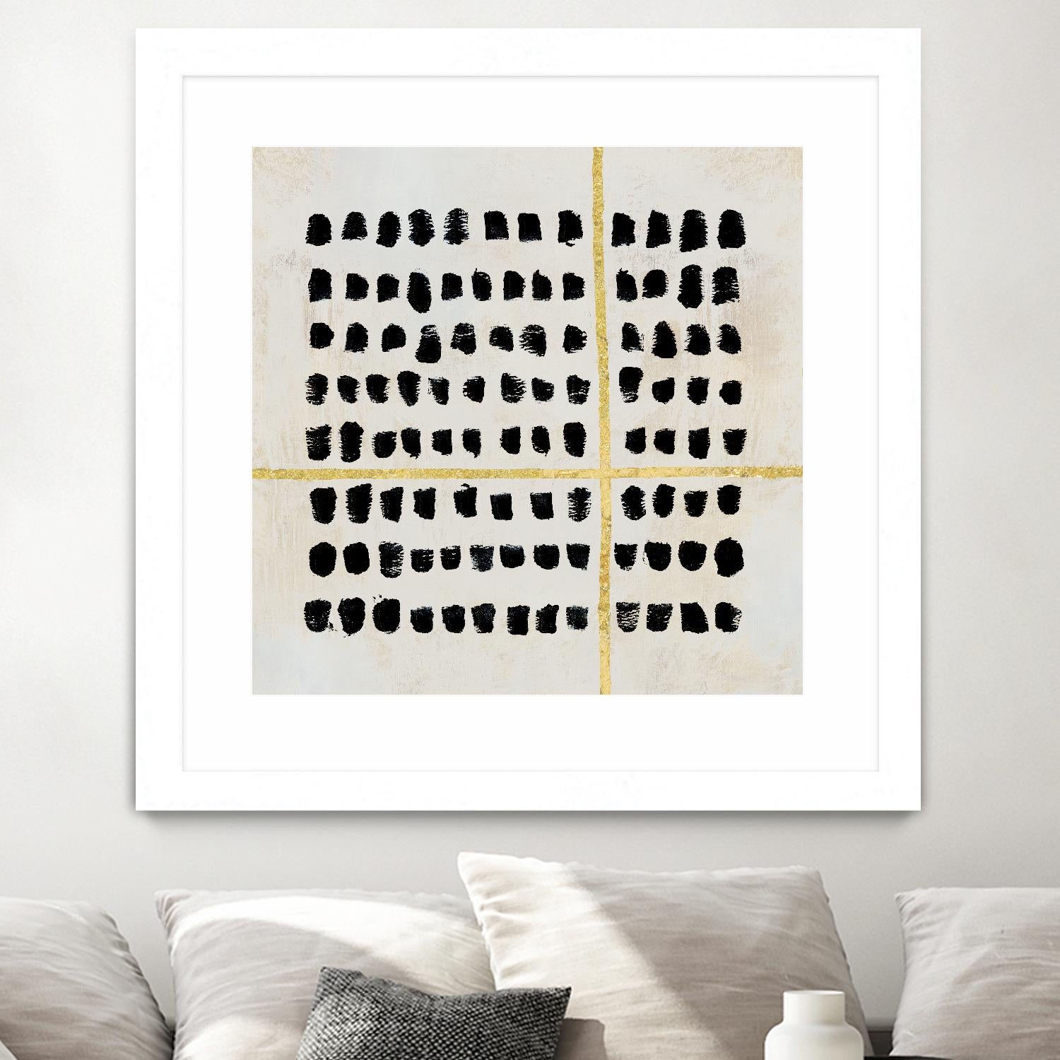 Time by PI Studio on GIANT ART - black abstract