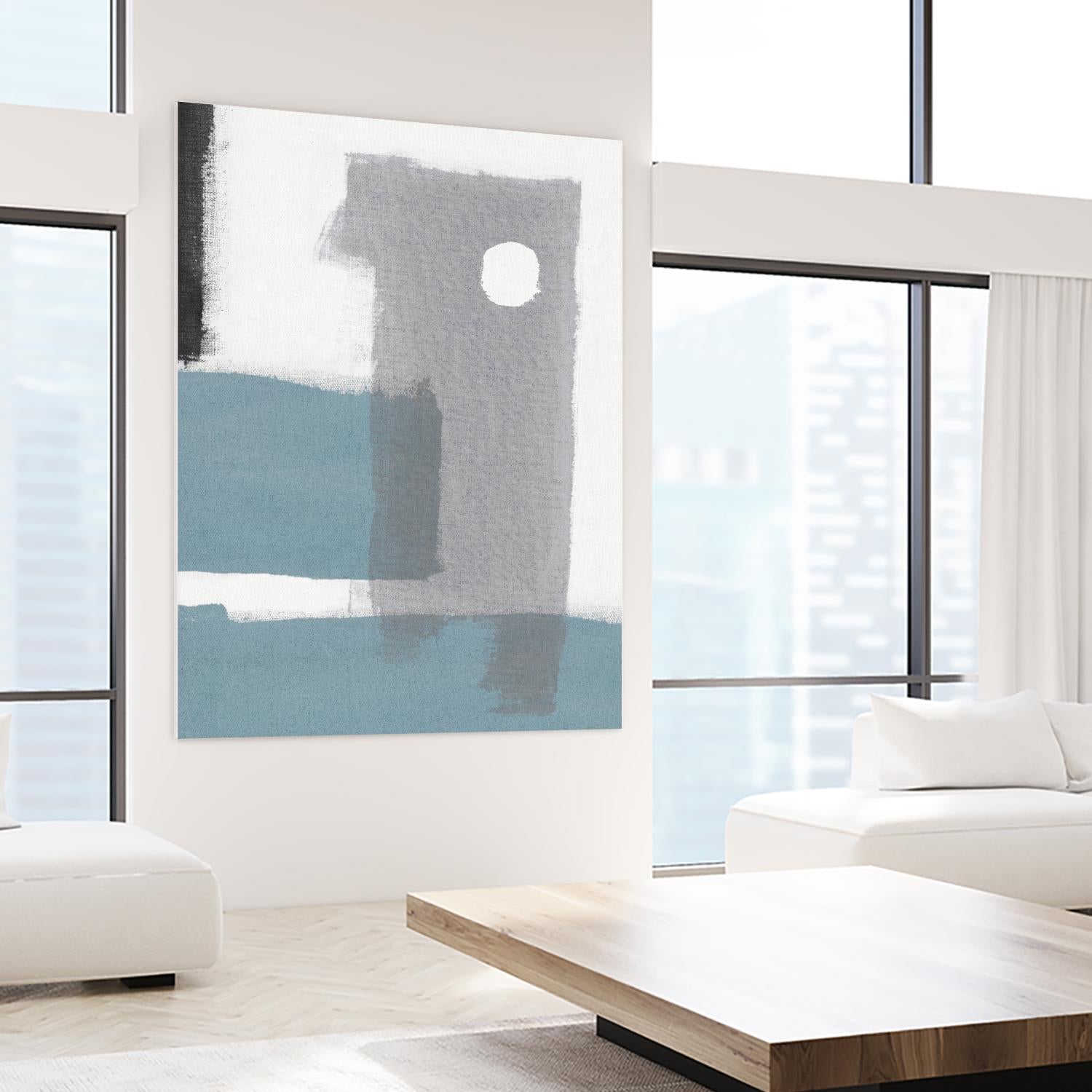 Silence II by PI Studio on GIANT ART - white abstract