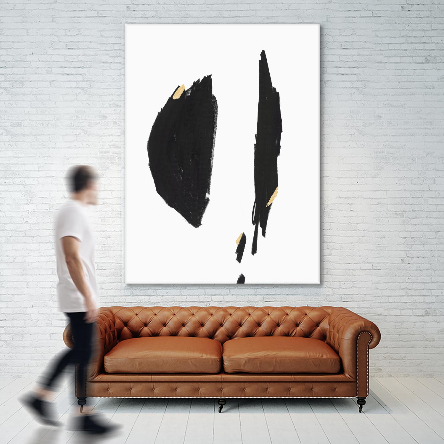 Failling I by PI Studio on GIANT ART - black abstract