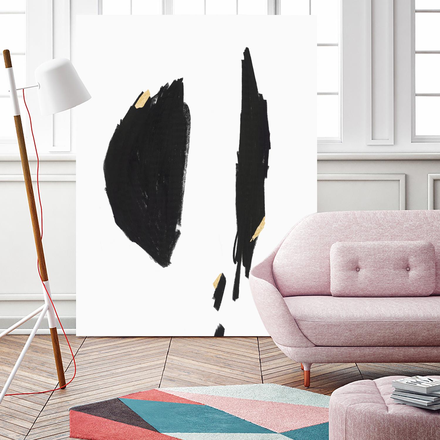 Failling I by PI Studio on GIANT ART - black abstract