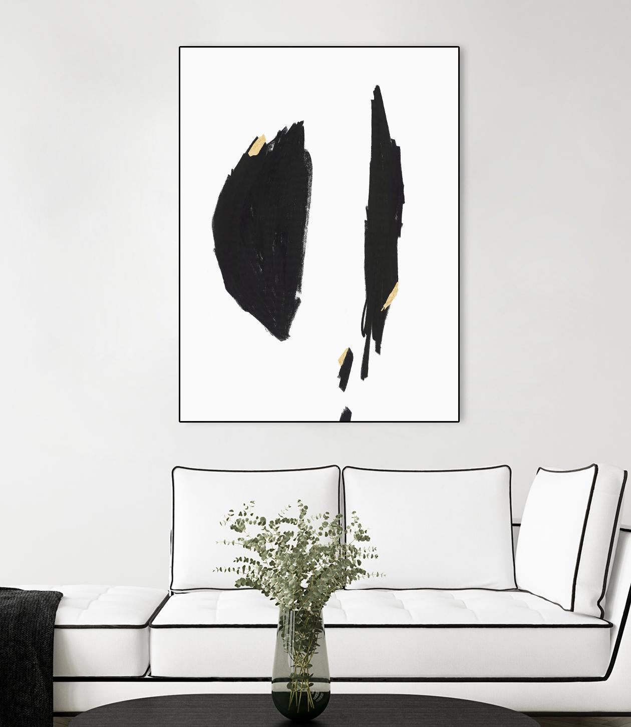 Failling I by PI Studio on GIANT ART - black abstract