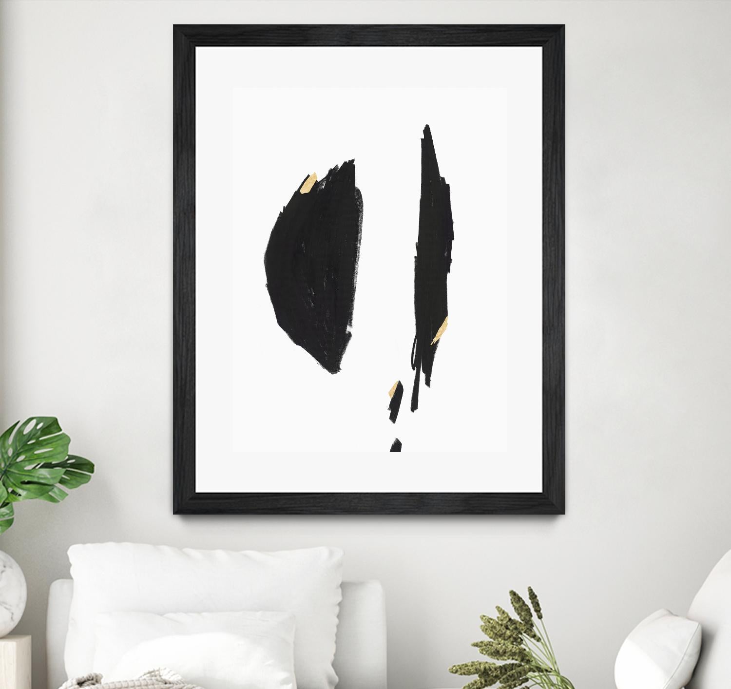 Failling I by PI Studio on GIANT ART - black abstract