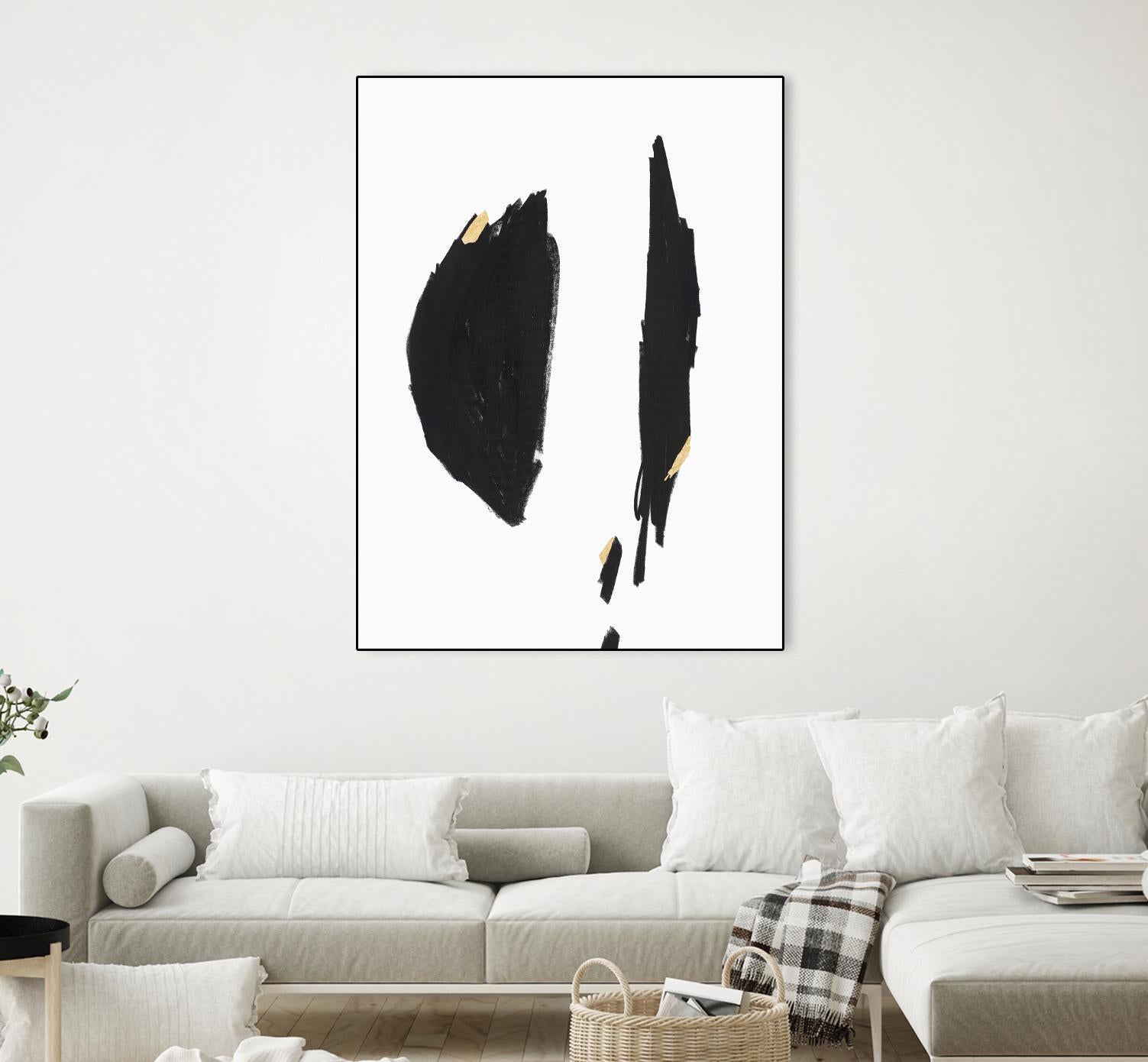 Failling I by PI Studio on GIANT ART - black abstract