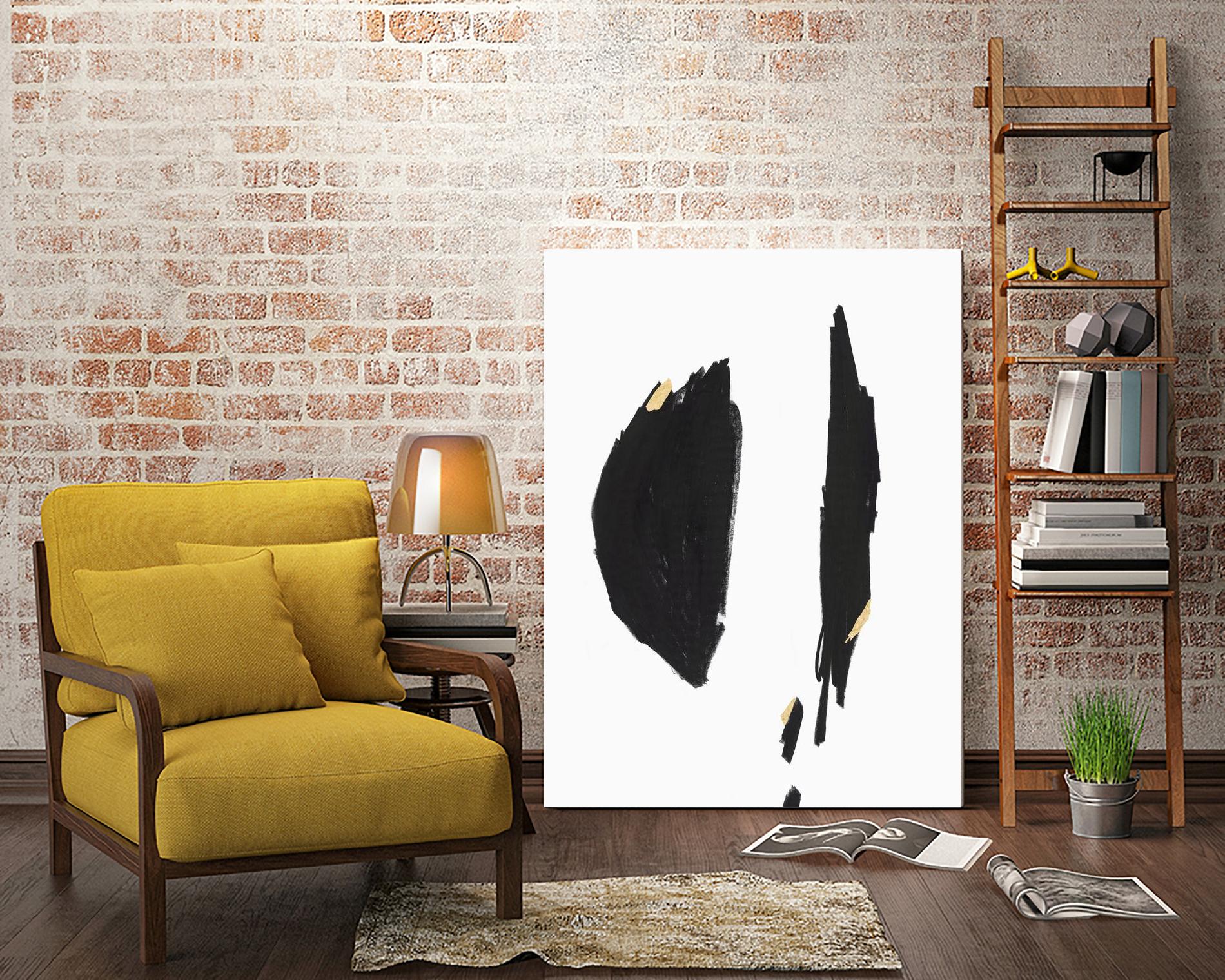 Failling I by PI Studio on GIANT ART - black abstract