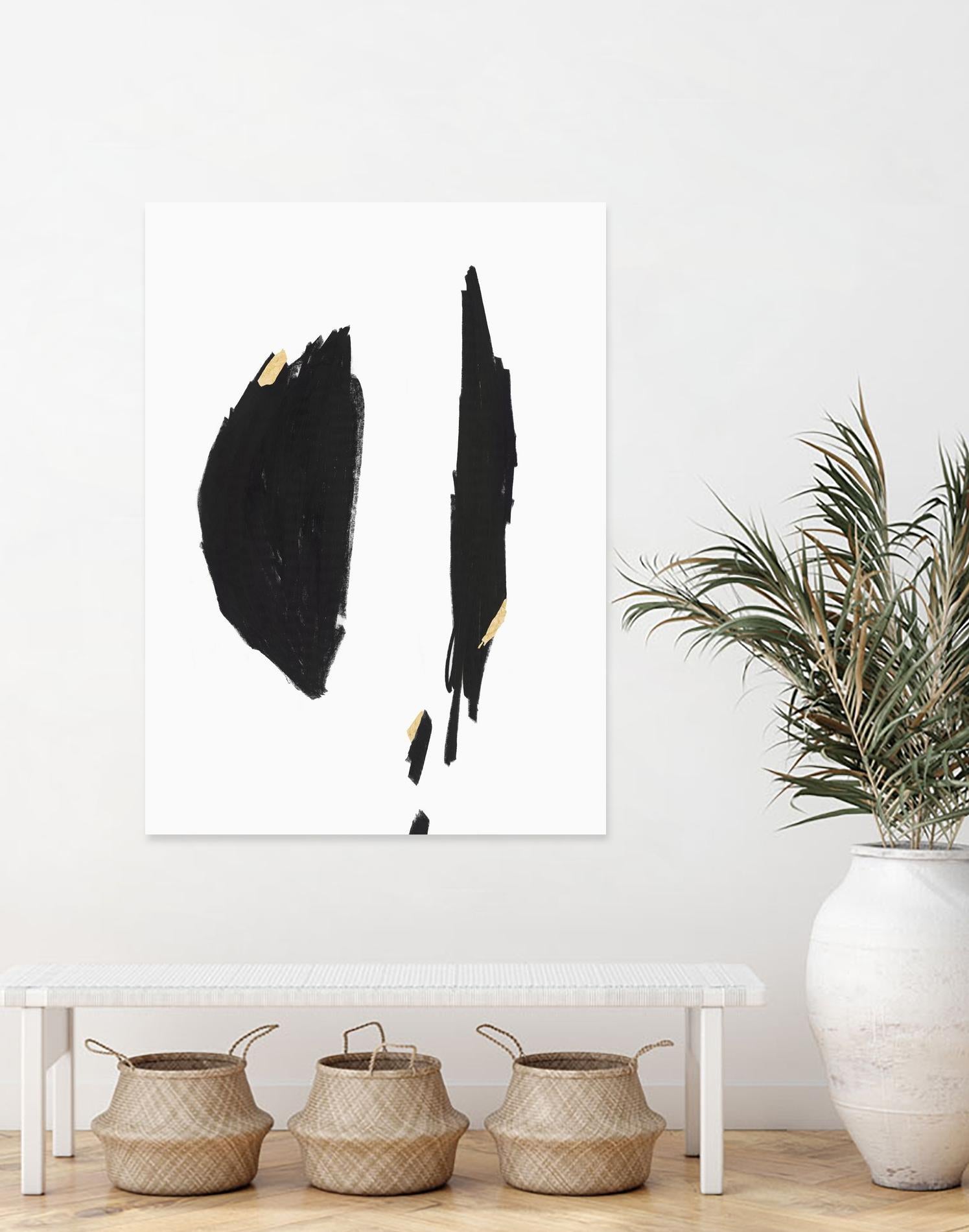 Failling I by PI Studio on GIANT ART - black abstract