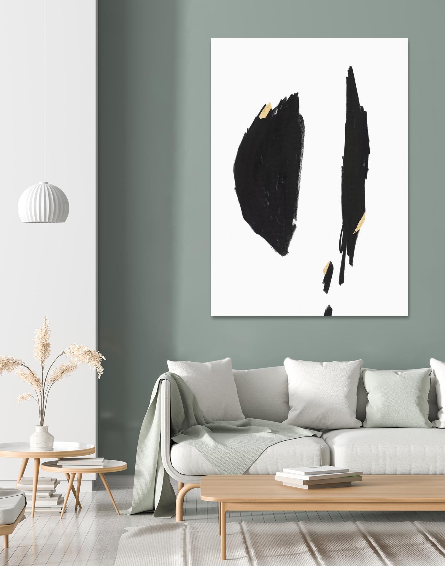 Failling I by PI Studio on GIANT ART - black abstract