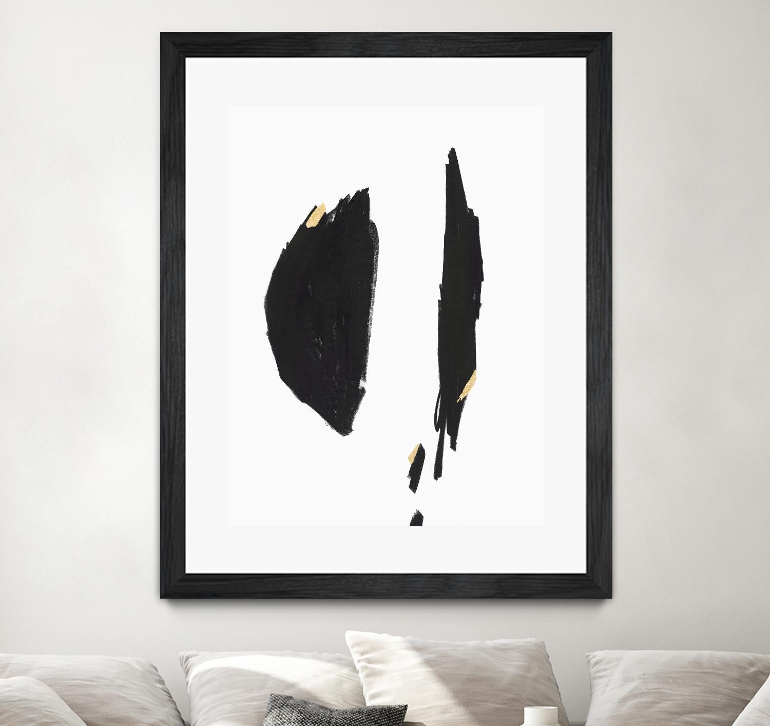 Failling I by PI Studio on GIANT ART - black abstract