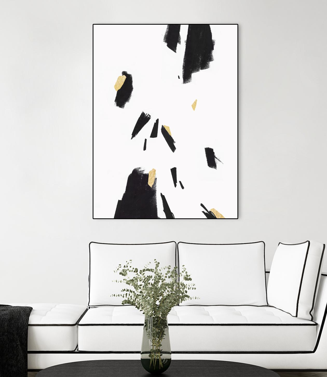 Falling II by PI Studio on GIANT ART - black abstract