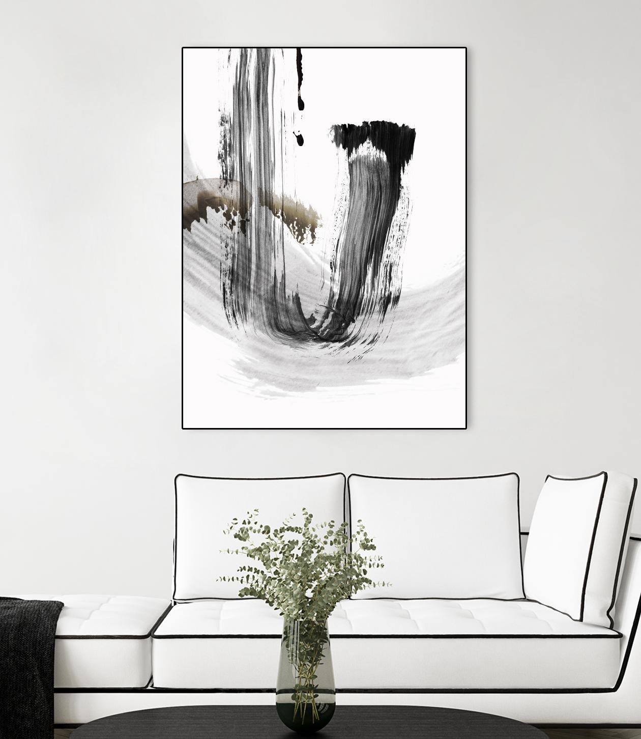 A Loner I by PI Studio on GIANT ART - grey abstract