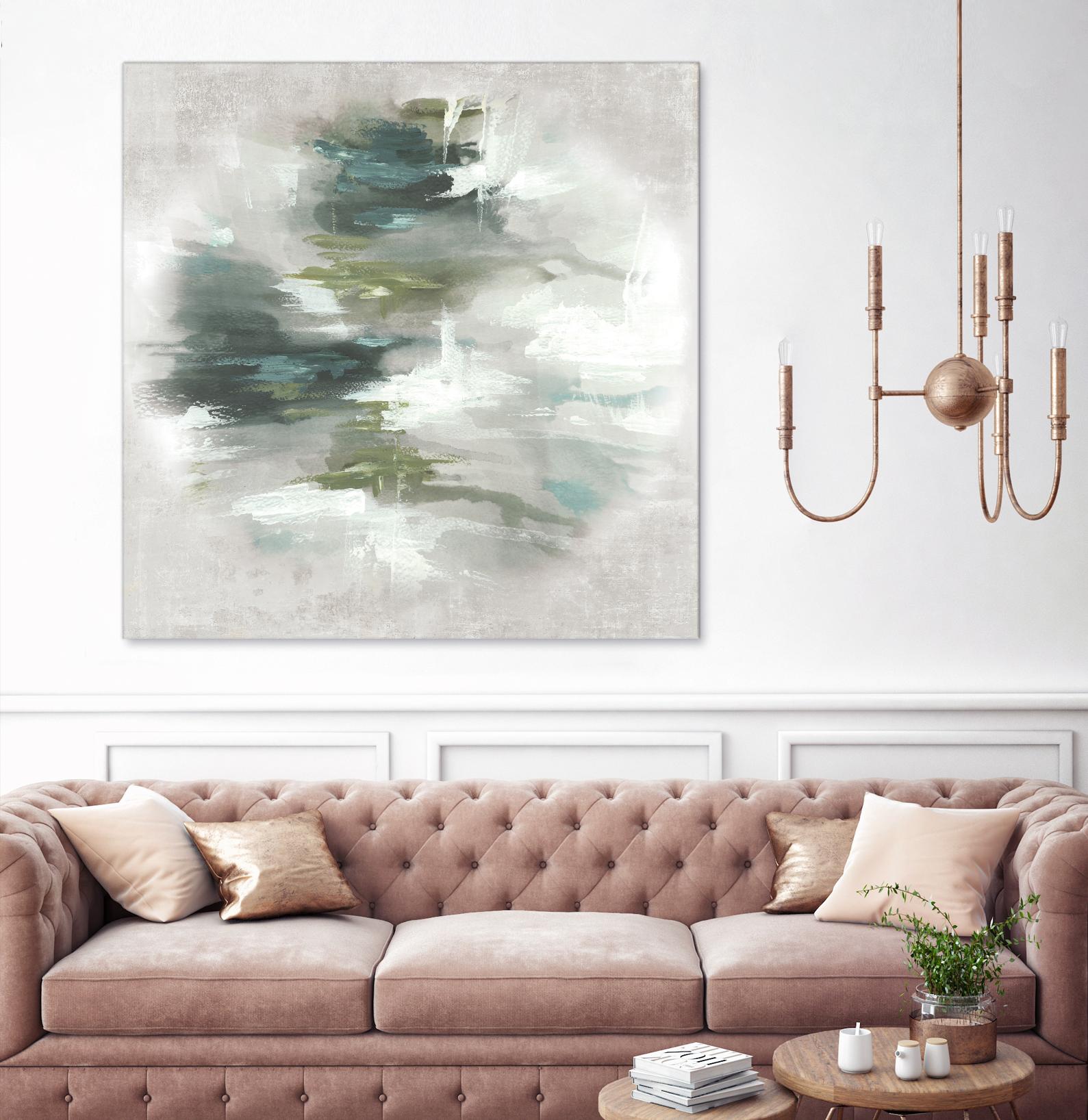 Sunset Glow II by PI Studio on GIANT ART - grey abstract