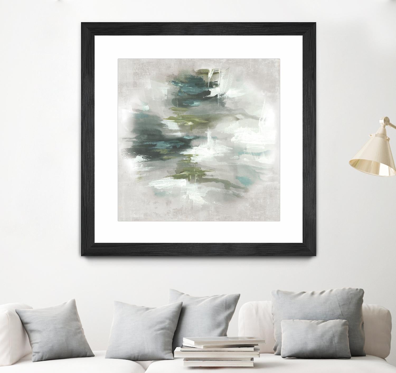 Sunset Glow II by PI Studio on GIANT ART - grey abstract