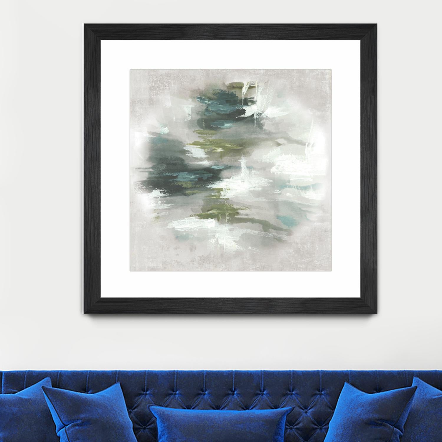 Sunset Glow II by PI Studio on GIANT ART - grey abstract