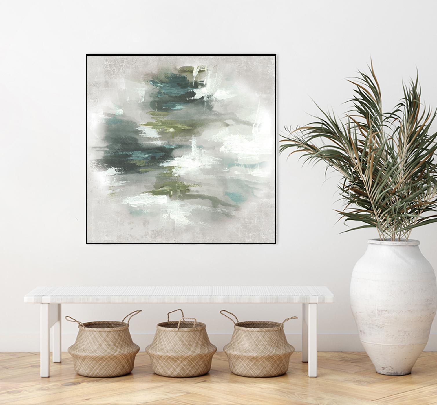 Sunset Glow II by PI Studio on GIANT ART - grey abstract