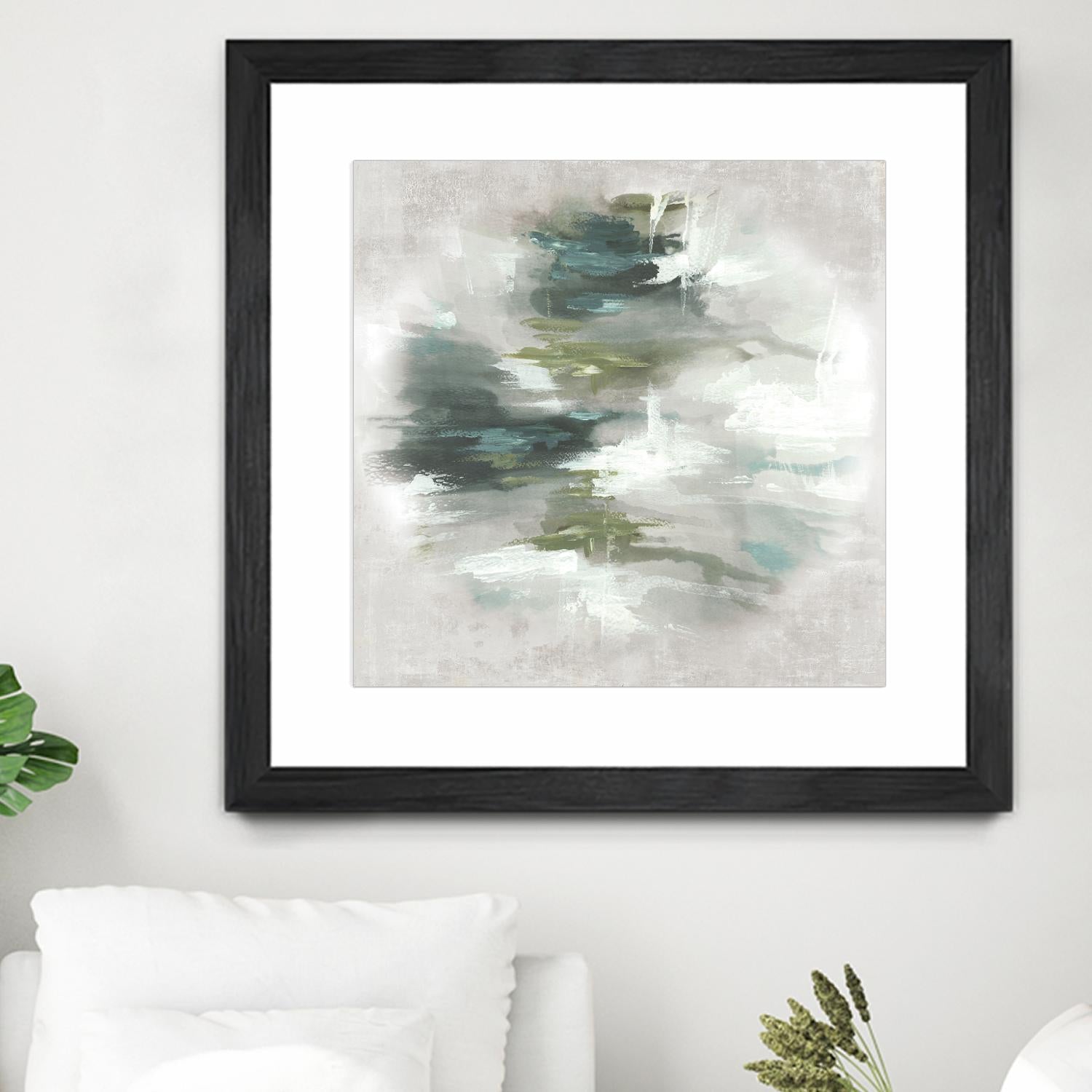 Sunset Glow II by PI Studio on GIANT ART - grey abstract