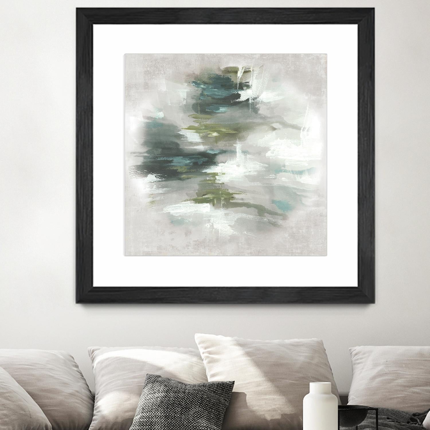 Sunset Glow II by PI Studio on GIANT ART - grey abstract