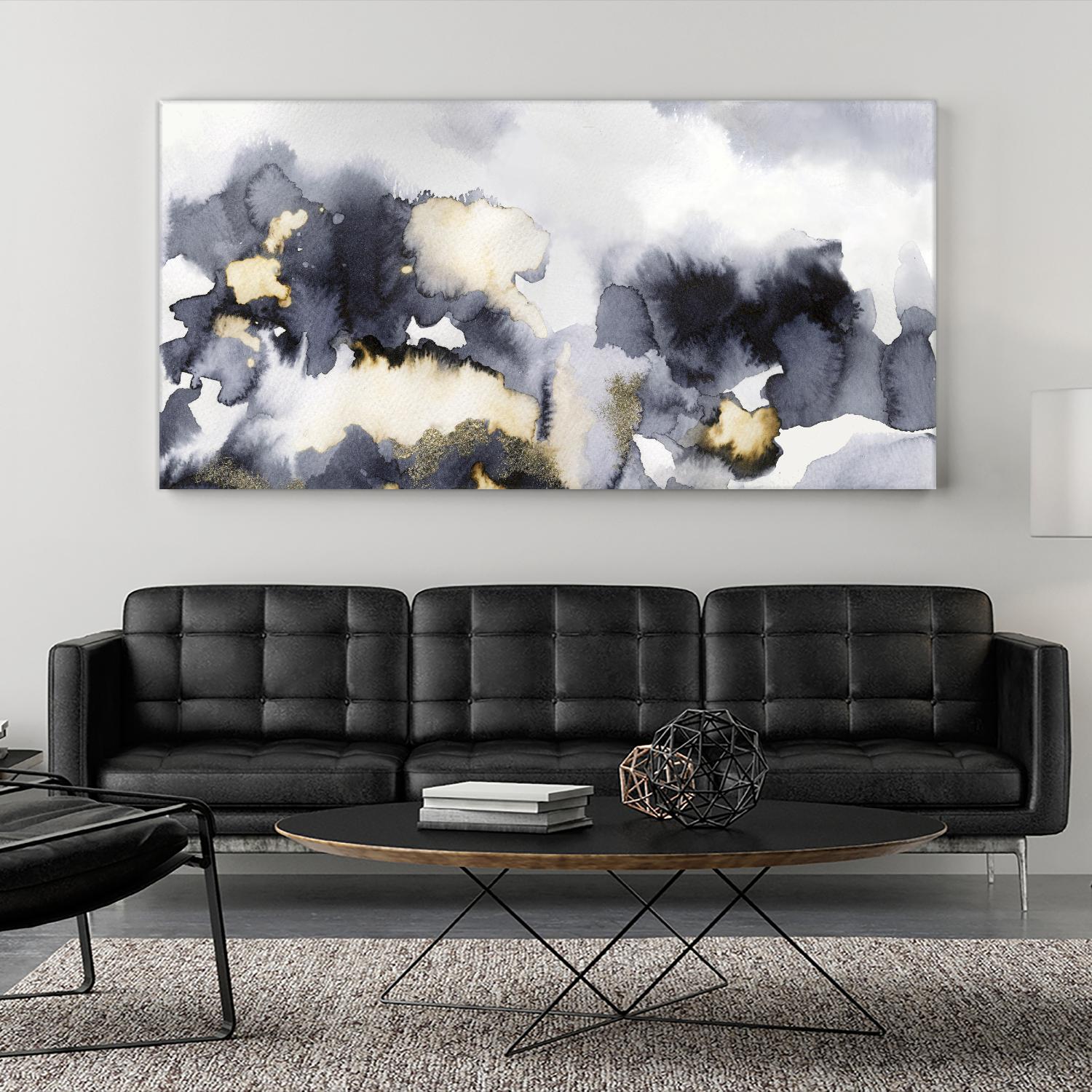 Lost in Your Mystery I by PI Studio on GIANT ART - black abstract