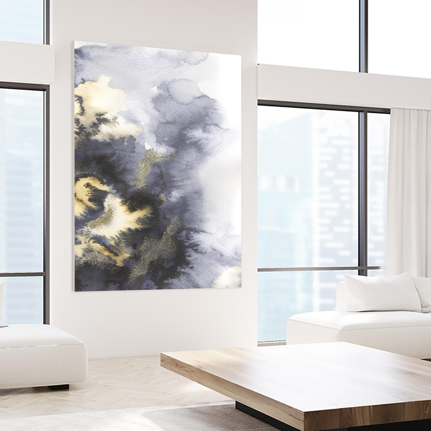 Lost in Your Mystery II by PI Studio on GIANT ART - white abstract