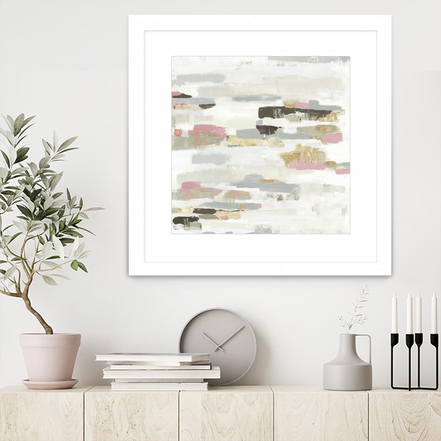 Visible Horizons I by PI Studio on GIANT ART - beige abstract