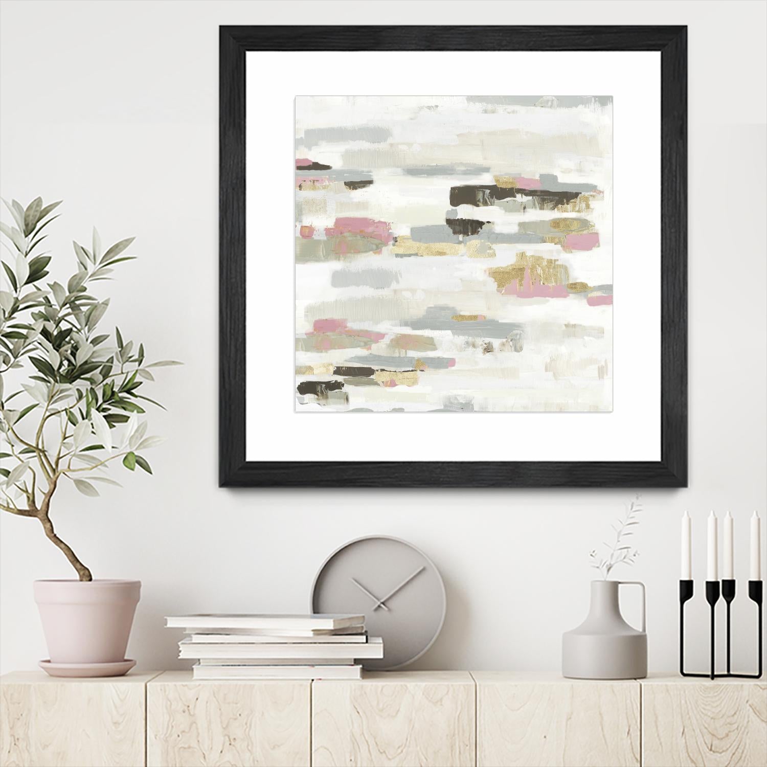 Visible Horizons I by PI Studio on GIANT ART - beige abstract