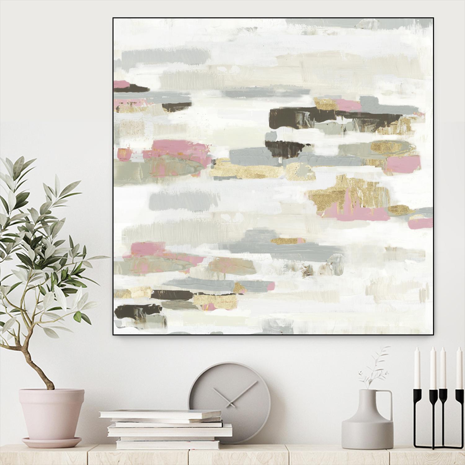 Visible Horizons I by PI Studio on GIANT ART - beige abstract