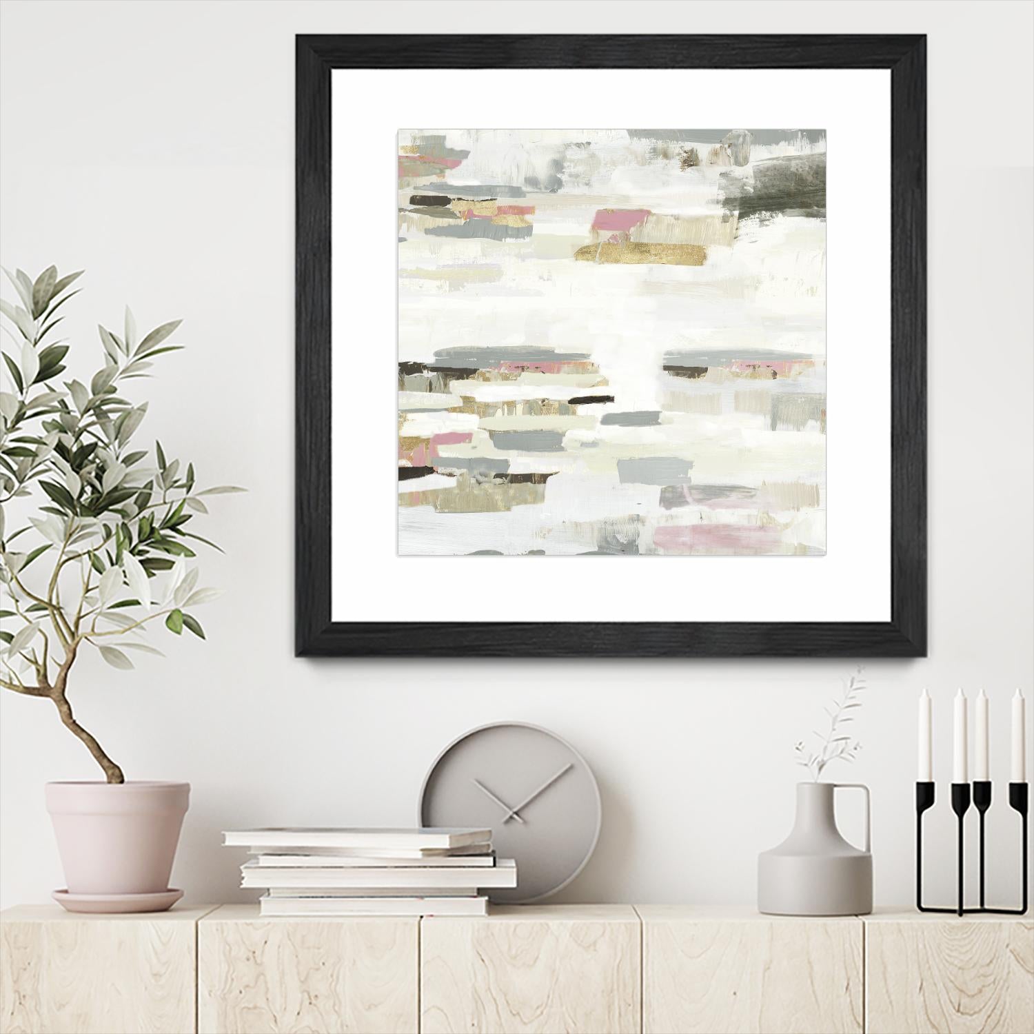 Visible Horizons II by PI Studio on GIANT ART - grey abstract