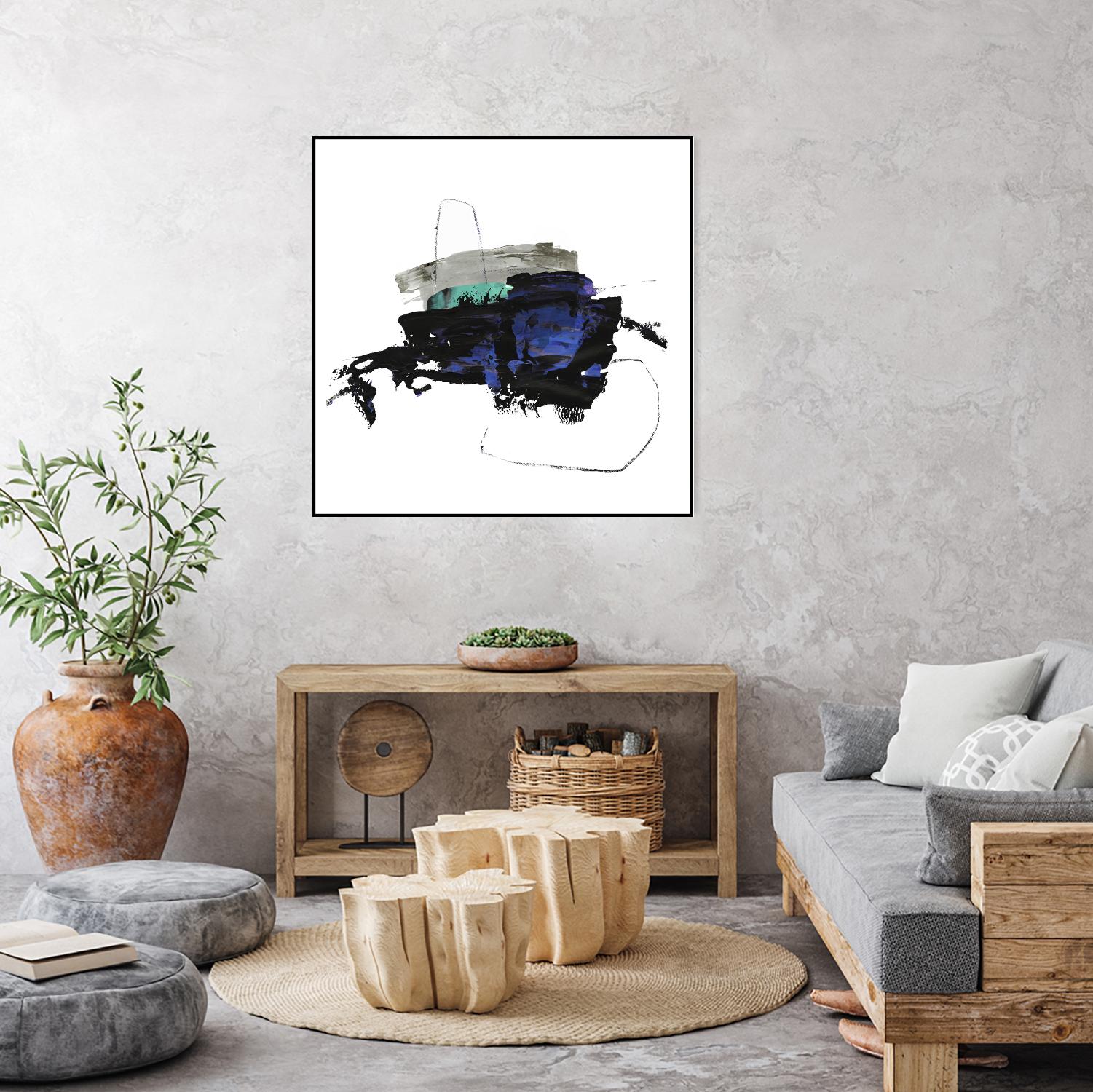 Splash I by PI Studio on GIANT ART - white abstract