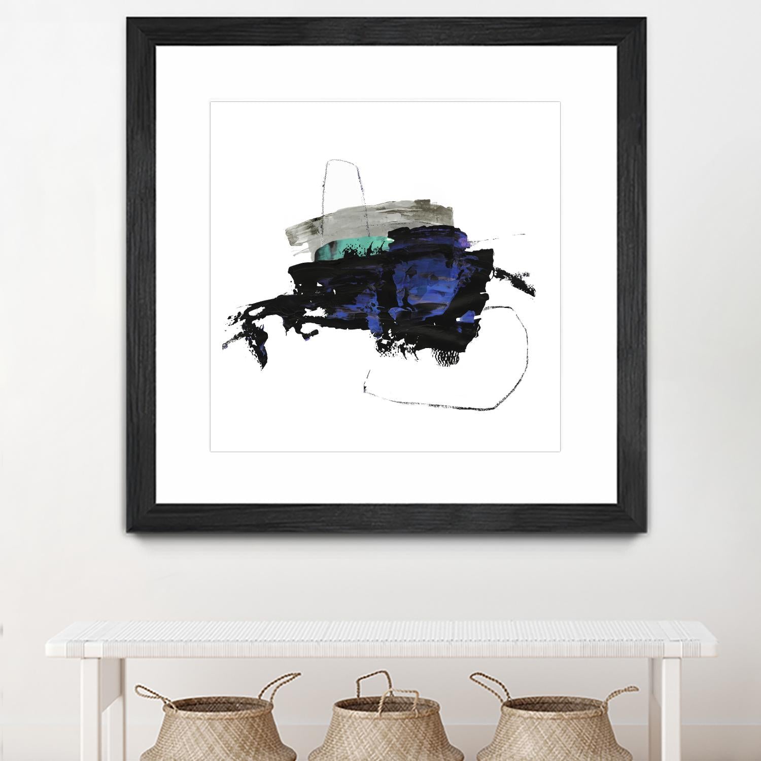 Splash I by PI Studio on GIANT ART - white abstract