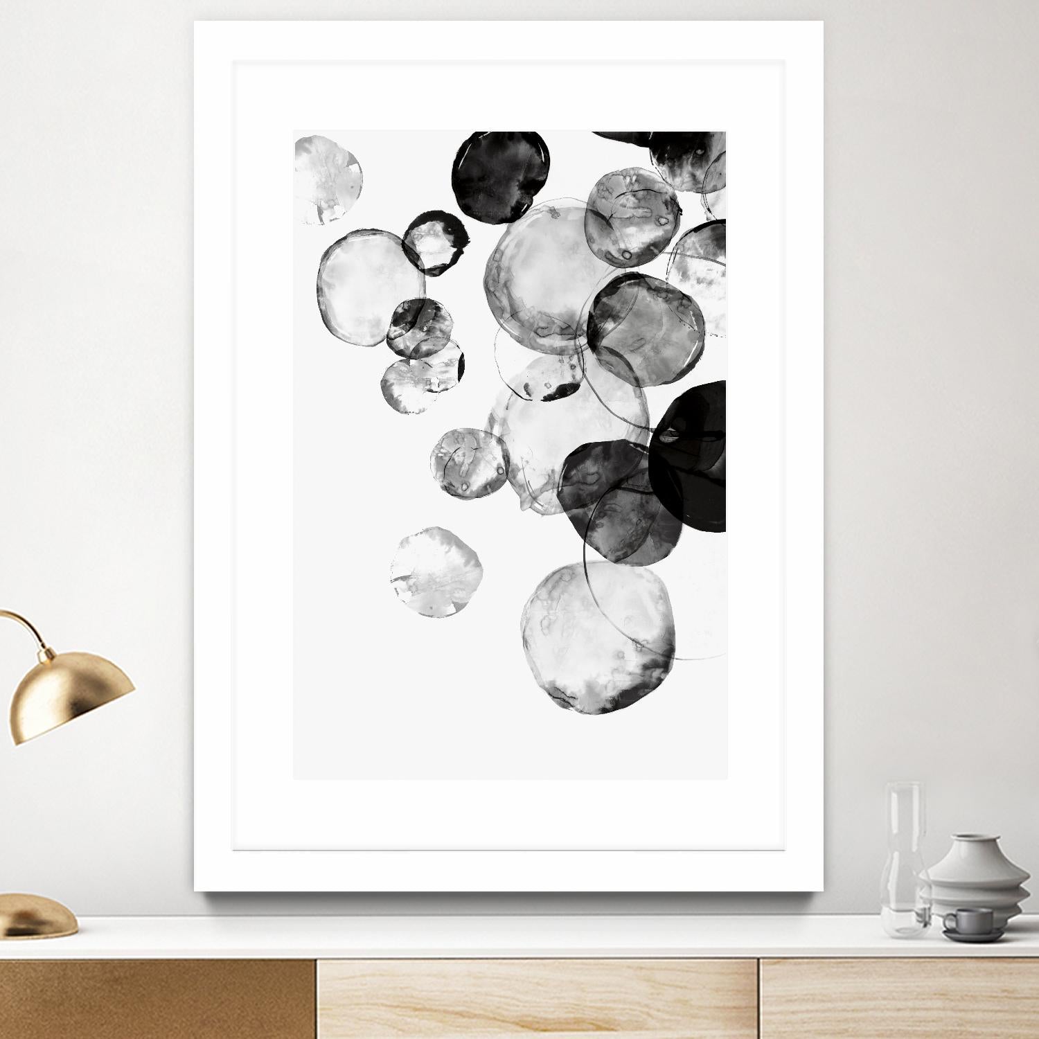 Black Ring II by PI Studio on GIANT ART - black abstract