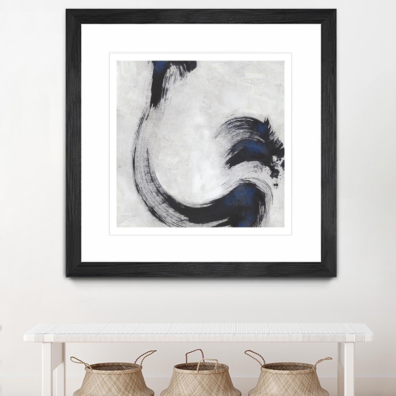 Stroke I by PI Studio on GIANT ART - blue abstract