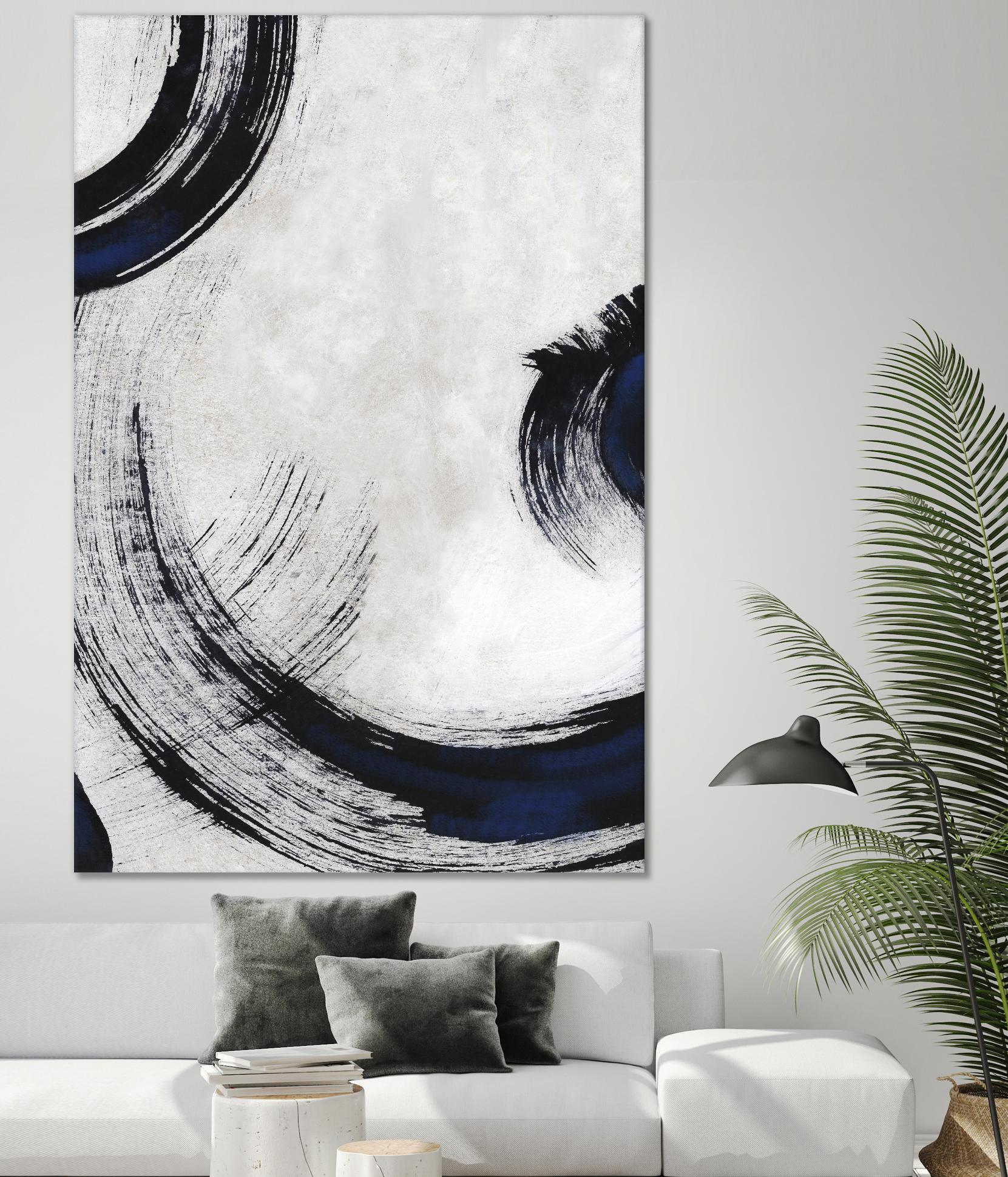 Stroke III by PI Studio on GIANT ART - grey abstract