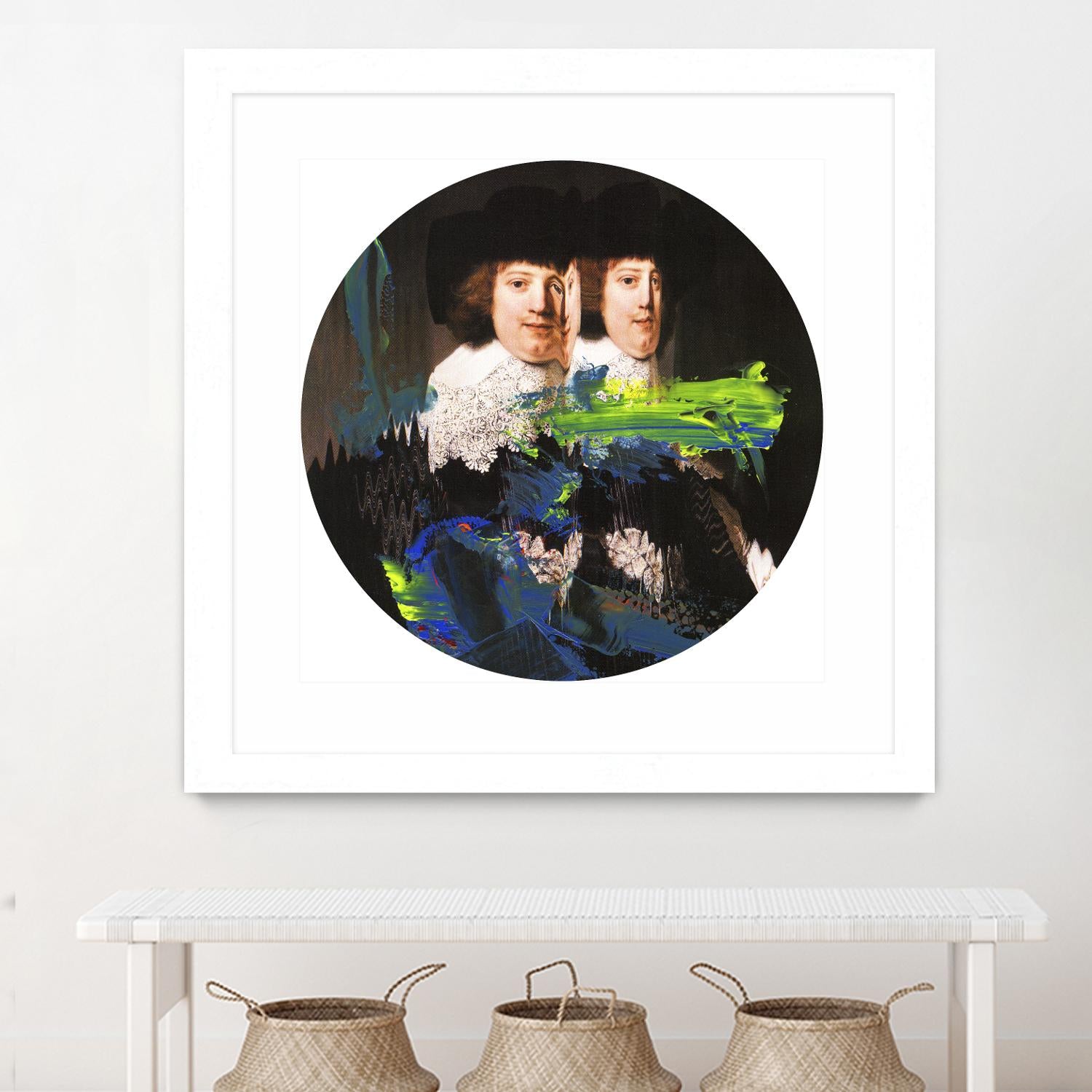 Blue Vanguard I by PI Studio on GIANT ART - yellow contemporary