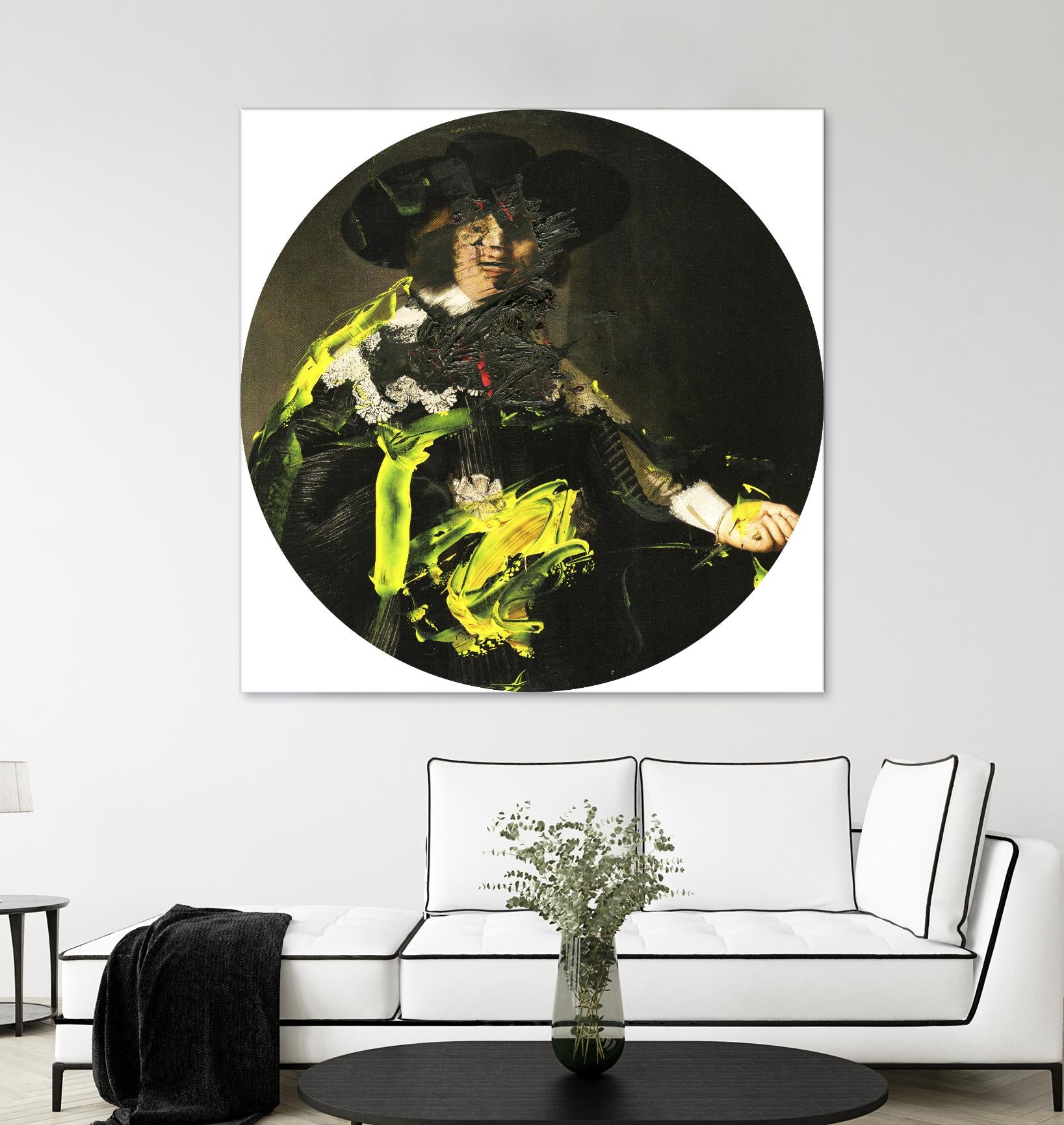 Yellow Vanguard I by PI Studio on GIANT ART - brown contemporary